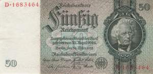 50 Mark 1933 ro.175a E/D